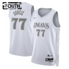 Maillot Basket Enfant Dallas Mavericks Luka Doncic 2024-25 Nike City Edition Blanc Swingman